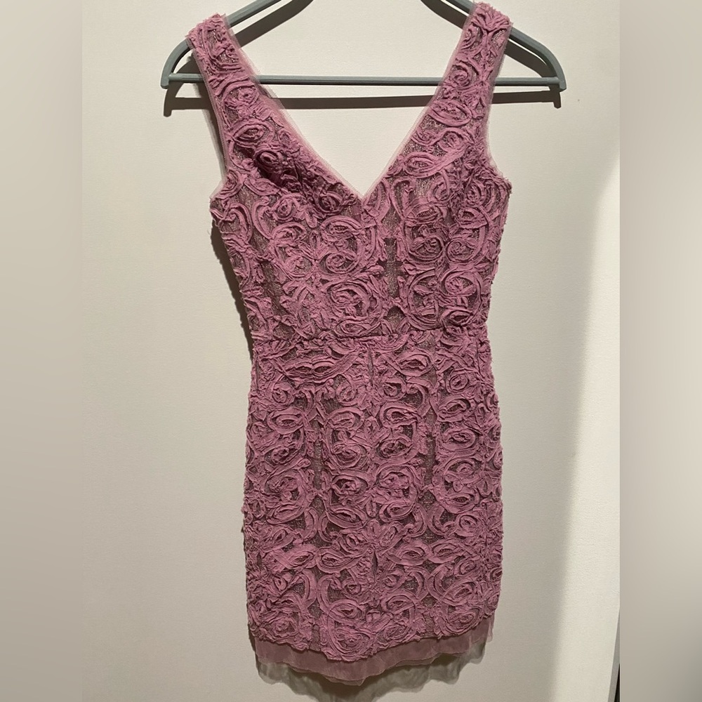 BCBG MAX AZRIA Purple Cocktail Dress